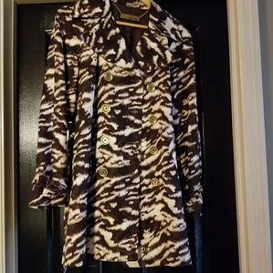 Michael Kors Print trench coat